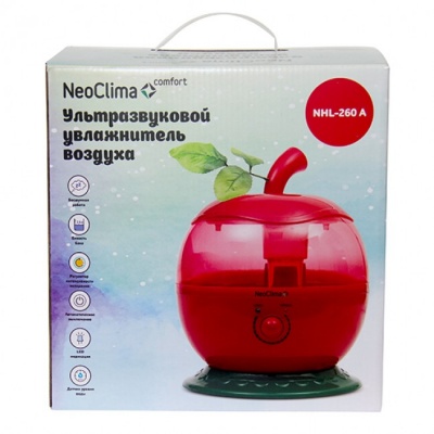 Увлажнитель воздуха NeoClima NHL-260 А красный