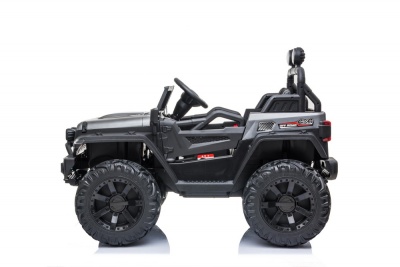 Детский электромобиль C555CC 4WD серый глянец