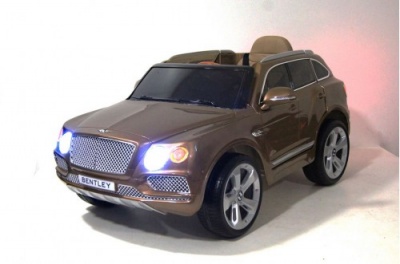 Детский электромобиль Bentley (JJ2158) корич глян