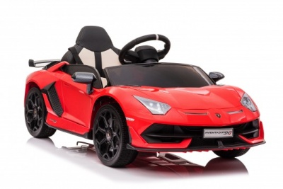 Детский электромобиль Lamborghini Aventador SVJ (A333MP) красный