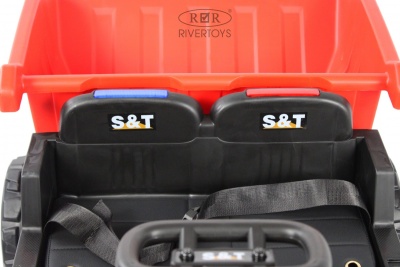 Детский электромобиль K555PX красный