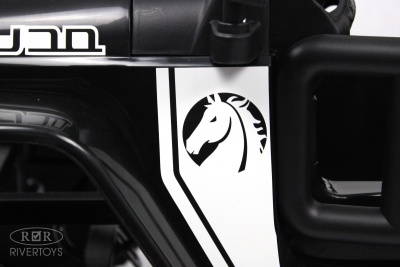 Детский электромобиль T222TT 4WD черный