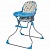 Стульчик для кормления Polini kids 152 (Собачки бирюзовый, 0002229-23)