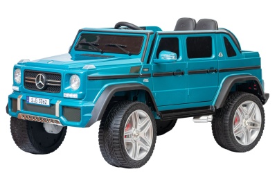 Электромобиль Mercedes-Benz Maybach Small G650S 4x4 (синий)