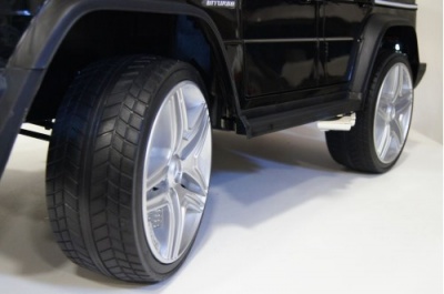 Детский электромобиль Мercedes-Benz AMG G65 4WD черный глянец