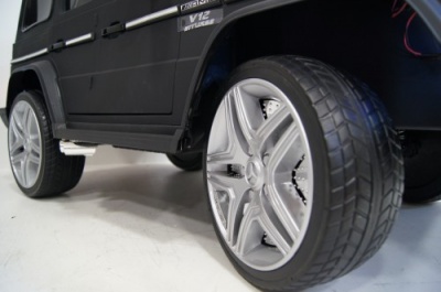 Детский электромобиль Мercedes-Benz G65 черный мат