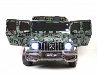 Детский электромобиль Mercedes-AMG G63 4WD (S307) камуфляж