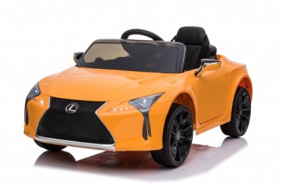 Детский электромобиль Lexus LC 500 (JE1618) желтый