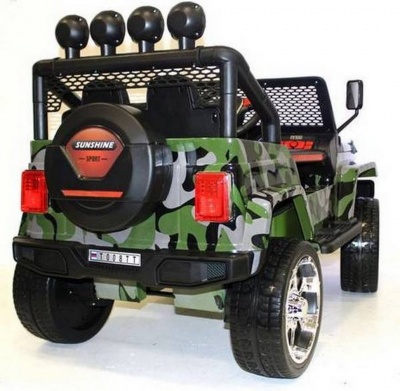 Детский электромобиль Jeep T008TT (4х4) камуфляж