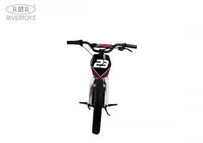 Детский электромотоцикл A001AA розовый