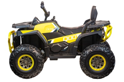 Электромобиль Квадроцикл Qwatro XMX607 4х4 (желтый)