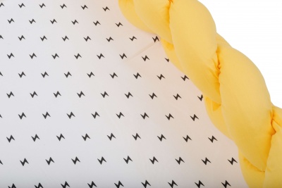 Farfello Детское спальное гнездо L5 (Желтый, косы L5/3)