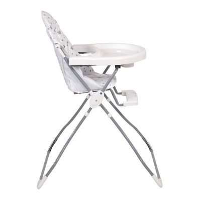 Стульчик для кормления Polini kids 152 (Звезды, белый-серый, 0002218-14)