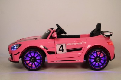 Детский электромобиль Mercedes-Benz A007AA розовый