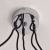 Люстра Гэтсби 5*40W E27 220 V (714010205)