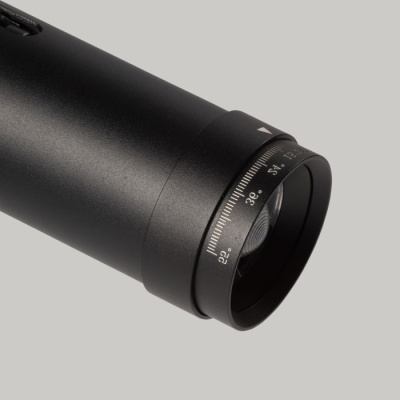 Трек-светильник Флекси 10W LED 3000К 48 V черный d5,5см (852010701)