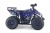 Детский квадроцикл LEON 49CC синий спайдер