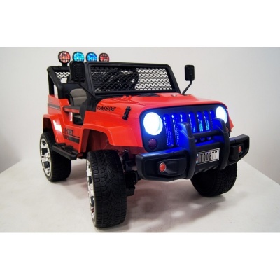Детский электромобиль Jeep T008TT (4х4) красный