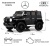 Детский электромобиль Mercedes-Benz G65 (E111EE) черный глянец Детский электромобиль Mercedes-Benz G65 (E111EE) черный глянец
