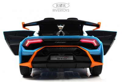 Детский электромобиль Lamborghini Hurac?n STO (E888EE) синий