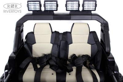 Детский электромобиль Jeep A222AA черный