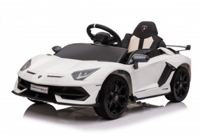 Детский электромобиль Lamborghini Aventador SVJ (A333MP) белый