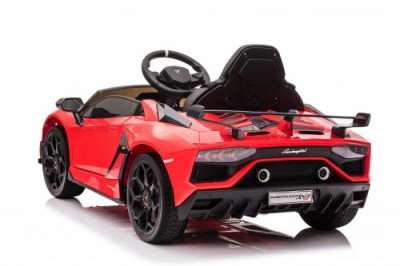 Детский электромобиль Lamborghini Aventador SVJ (A333MP-A) красный