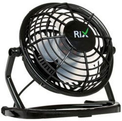 Вентилятор бытовой Rix RDF-1500USB (черный)