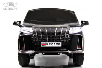 Детский электромобиль K555AM черный глянец