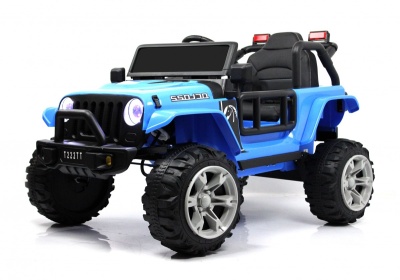 Детский электромобиль T222TT 4WD синий