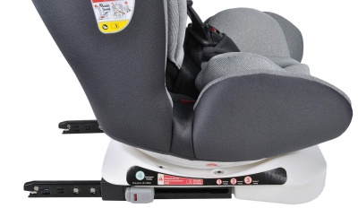 Автокресло детское CS-002 ISOFIX (серый/темносерый)