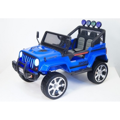 Детский электромобиль Jeep T008TT (4х4) синий
