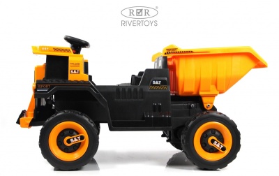 Детский электромобиль K555PX оранжевый