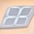 Люстра (пульт) Эрида 95W LED 220 V (706010801)