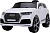 Электромобиль AUDI Q7 JJ555 колесо EVA, Экокожа (белый)
