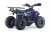 Детский квадроцикл LEON 49CC синий спайдер