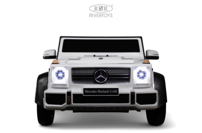 Детский электромобиль Mercedes-Maybach G650 Landaulet (M999MM) белый