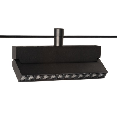 Трек-светильник Флекси 12W LED 3000К 48 V черный 22*13*2,3см (852011001)