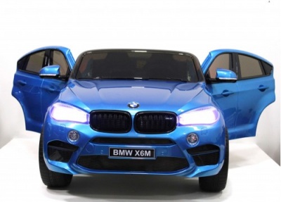 Детский электромобиль X6M (JJ2168) синий глянец