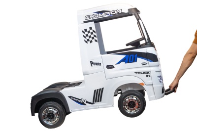 Электромобиль Грузовик Mercedes-Benz Truck 4x4 (белый)