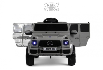 Детский электромобиль Mercedes-AMG G63 (G222GG) серый
