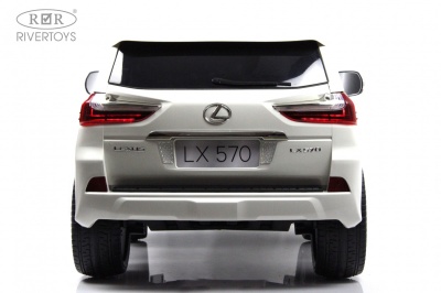 Детский электромобиль Lexus LX570 (Y555YY) белый