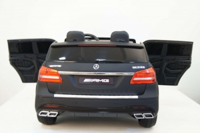 Детский электромобиль GLS63 AMG черный матовый