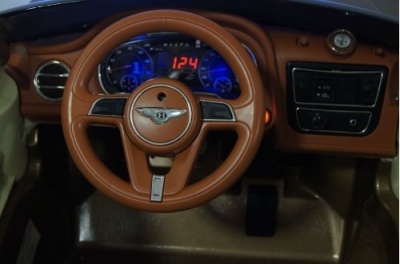 Детский электромобиль Bentley (JJ2158) корич глян