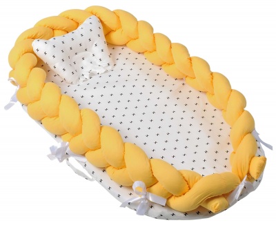 Farfello Детское спальное гнездо L5 (Желтый, косы L5/3)