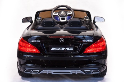 Электромобиль Mercedes-Benz SL65 (чёрный краска)