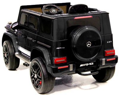 Детский электромобиль Mercedes-Benz G63 (K999KK) черный глянец