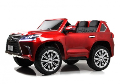 Детский электромобиль Lexus LX570 (Y555YY) красный глянец