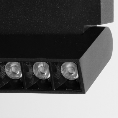 Трек-светильник Флекси 6W LED 3000К 48 V черный 13*11,3*2,5см (852010801)