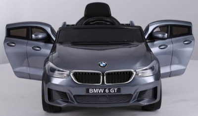 Детский электромобиль BMW6 GT (JJ2164) серый глян